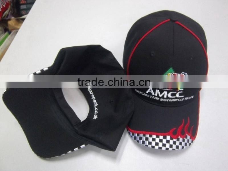 wholesale cotton sport hat and custom sport cap with embroidery