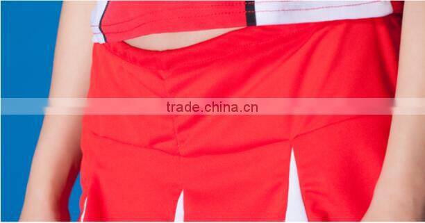 Hongen apparel OEM custom sports cheerleading uniforms sexy girl / new design cheerleading uniforms
