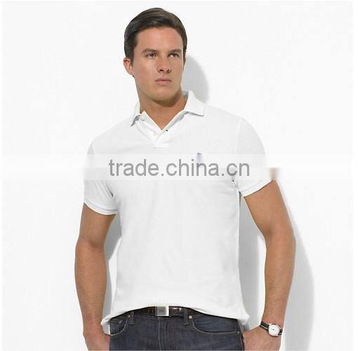 100%cotton embroidered short sleeves polo t shirt for men polo shirts customized logo