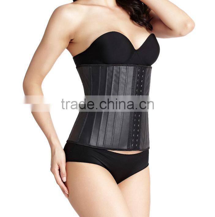 Slimming Body Shaper 25 Steel Boned Underbust Latex Corset Waist Trainer