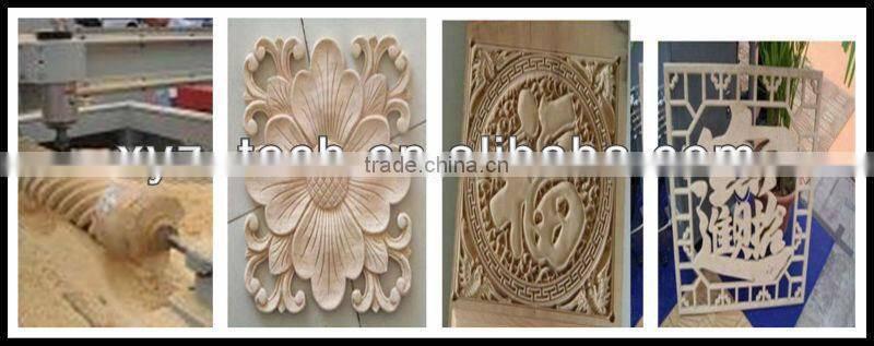 XJ1212 china cnc advertising router machine for mold making with CE&BV&ISO