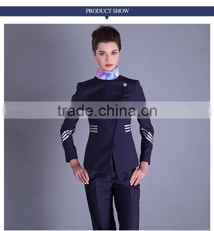 Cabin Crew Uniform For Flight Attendant Uniforms