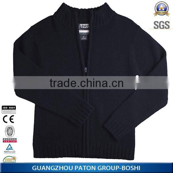Guangzhou hot sell sweater cardigans 65polyester and 35rayon jumpers