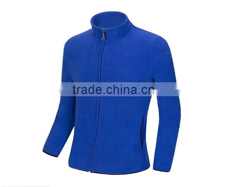Factory OEM Men Women Fashion 100% polyester Polar fleece Jacket Warm Anti-pilling Soft shell sport wear