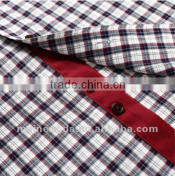shirts for men with different color in collar