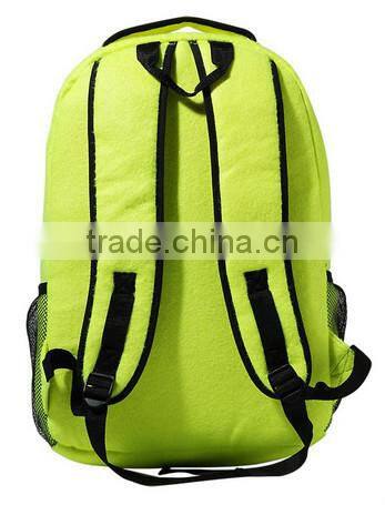 Multifunctional durable green color hiking backpack
