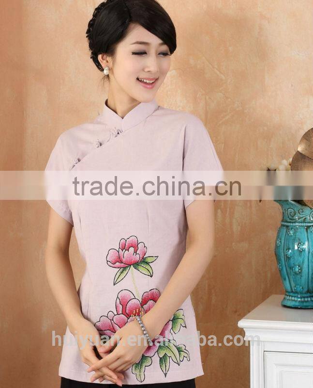 2014 newest woman hotel uniform design / working wear