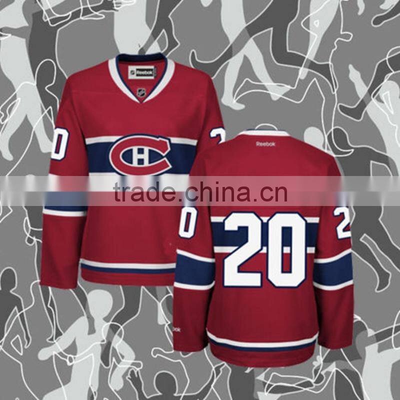 2017 Kroad hockey jersey custom blank hockey jersey
