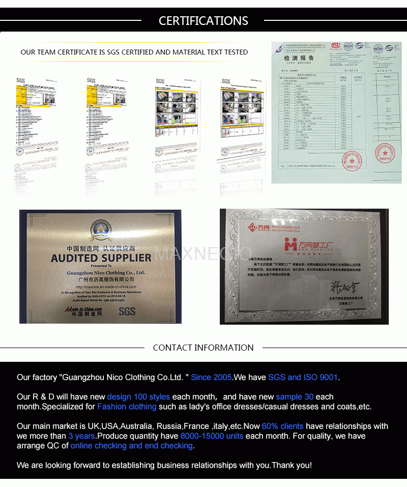 MAXNEGIO Elegant Casual Polyester Cute Dress for Women