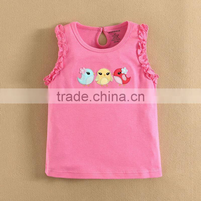 Latest mom and bab High Quality Girls T-shirt Wholesale China