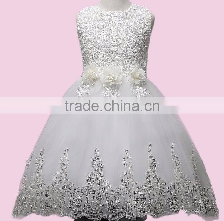Latest Fancy Kids Princess Dress Children Model Wedding Dress Christmas Designer One Piece Baby Girl Party Dresses