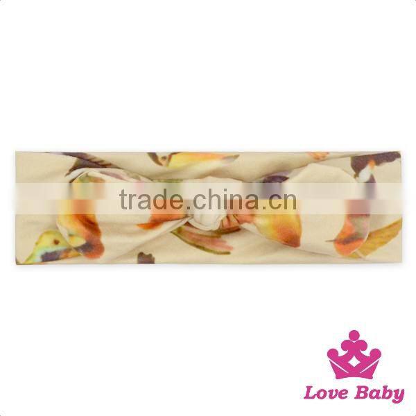 Wholesale Kids Product Rabbit Ear Baby Girl Headband Newest Grosgrain Hair Accessories