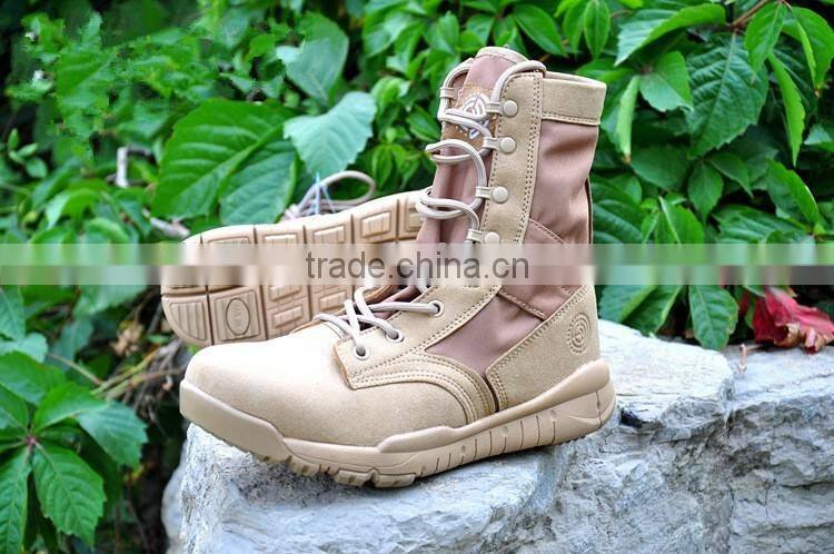 Fashion winter army boots Genuine Leather Tactical Men's working Combat Hunting Military Boots