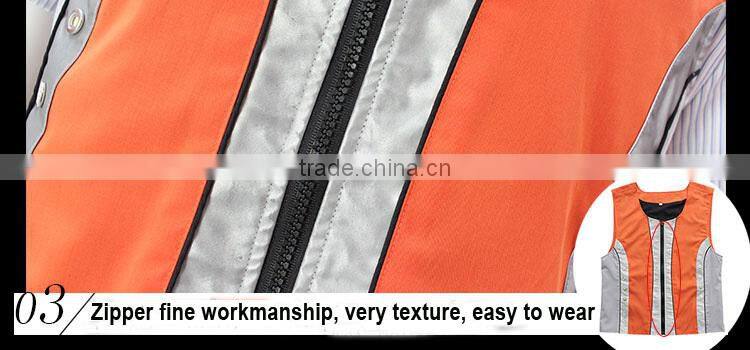 High Visibility led light reflective safety workwear