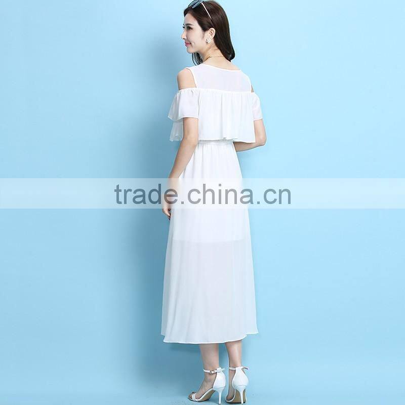 More Colors To Choice Off The Shoulder Woman One-Piece Dress