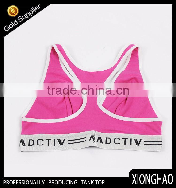 Hottest selling Europe size Nice-looking cotton bralette crop top