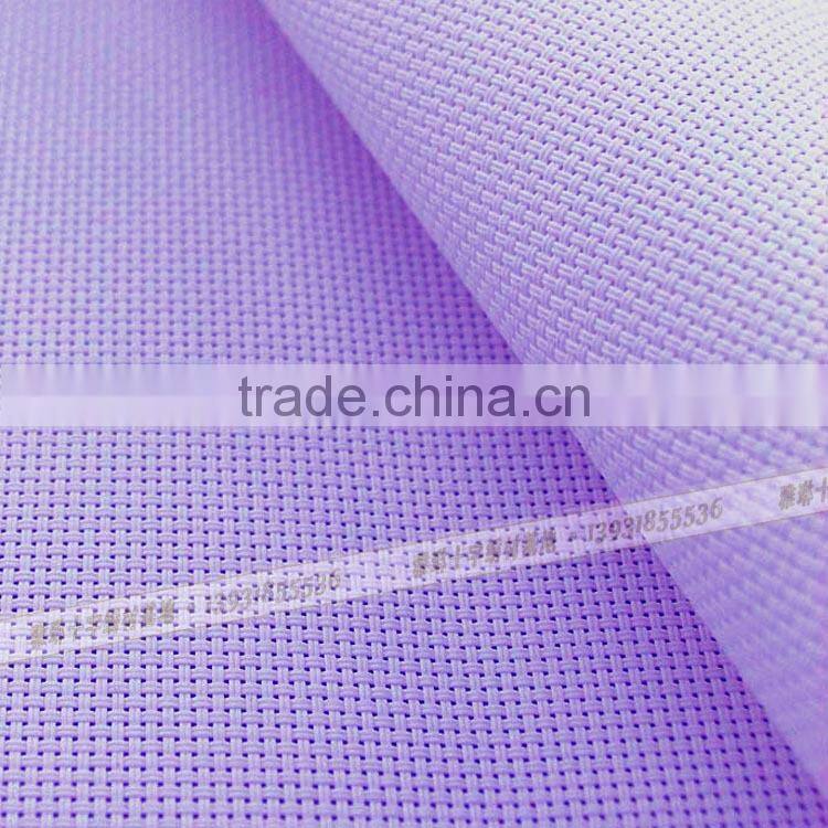 handmade creative plastic fabric cross stitch fabric for DIY wallet