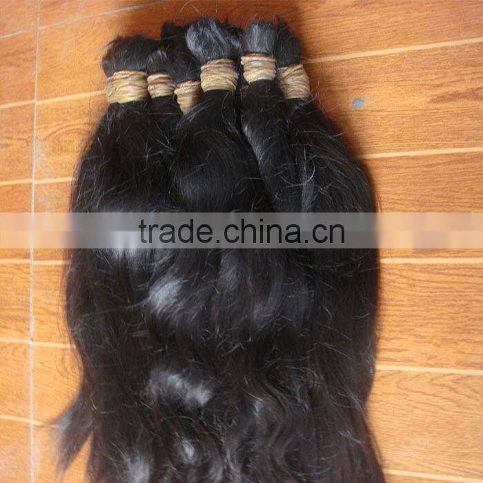 raw unprocessed 100% virgin brazilian hair, brazilian bulk hair extensions without weft, virgin braiding hair