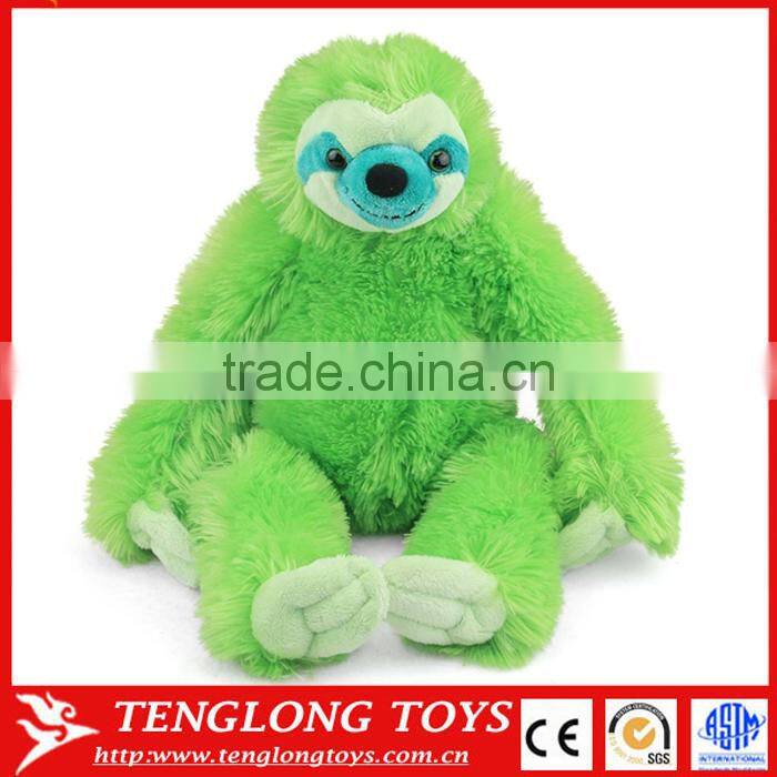 2017 New Arrival Custom Animal Plush Sloth Toy For Kids