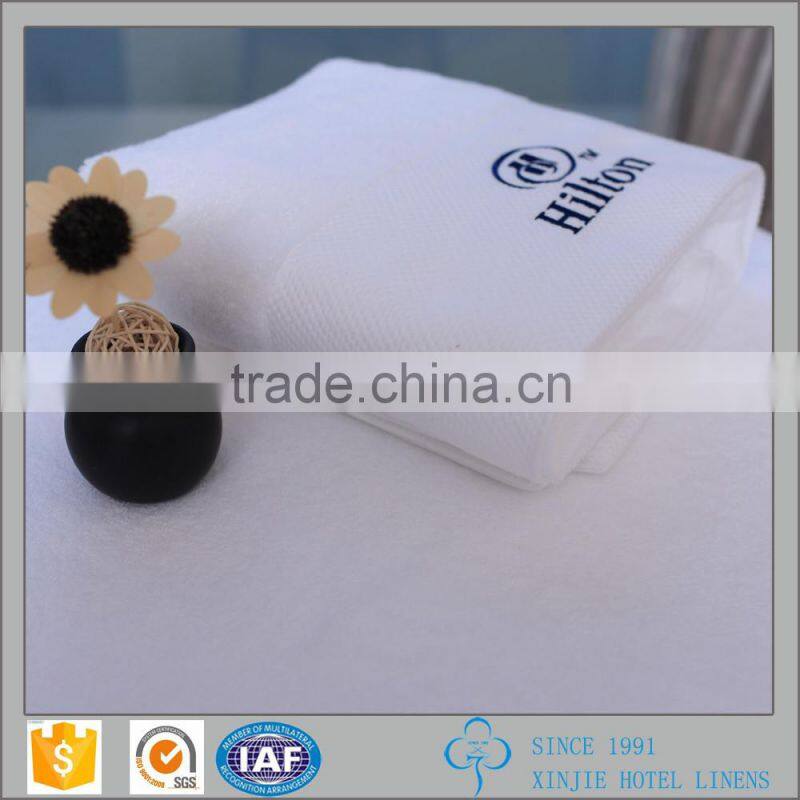 embroidered logo bleach custom softtextile terry towel