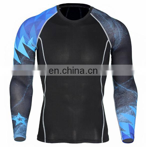 Long sleeve custom comfortable compression wear for men