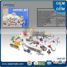 New item diecast airport play set toy for kids