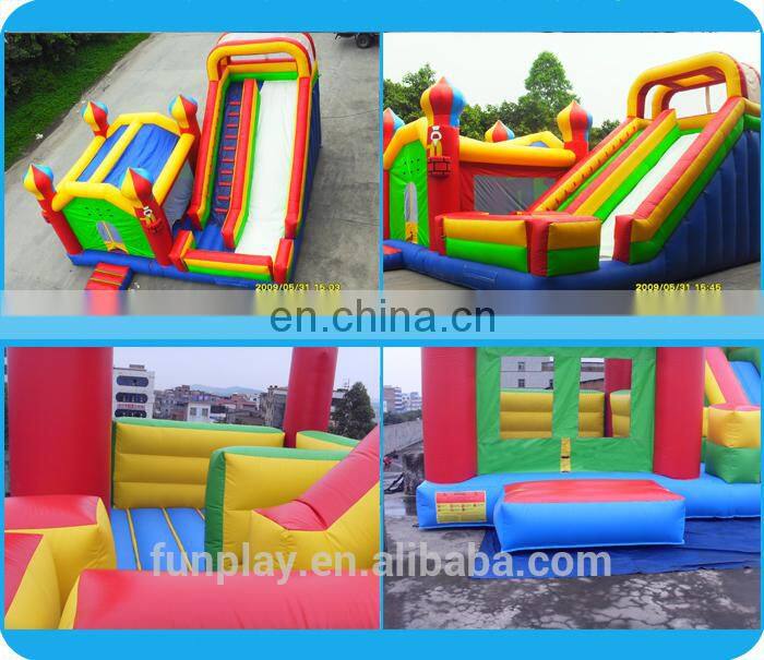HI High Quality 0.55m PVC inflatable bouncer inflatable combo hot sale