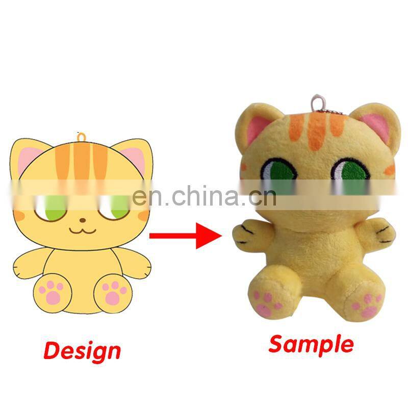 Manufacturer Custom Stuffed Animals Cat Pillow Toys Kids Animal Plush Cat Toy