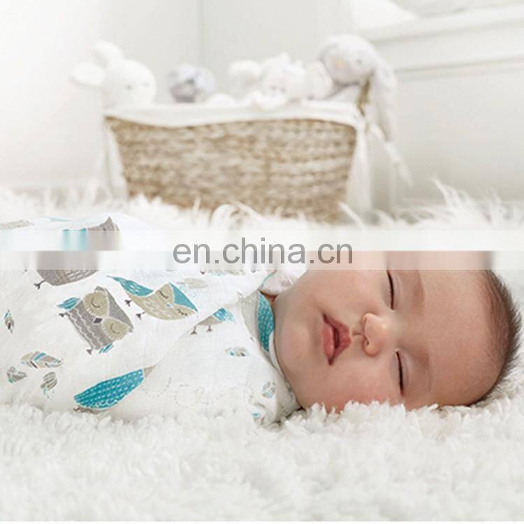 2017 Cotton Muslin Swaddle Blanket Baby Swaddle Blanket For Girls And Boys