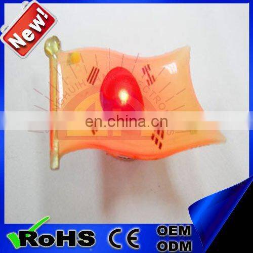 hot selling hot selling flag led flashing pins for all countries all over the world