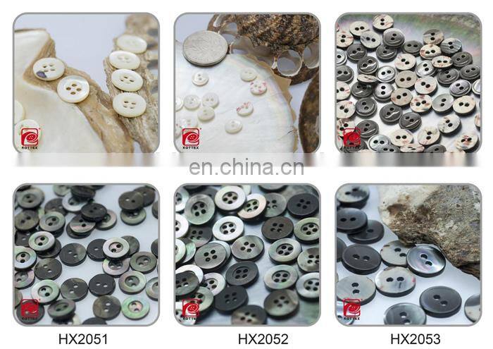 Fancy High Quality Factory Shinny Real Grey Black Shell Button For Shirt, Dresses