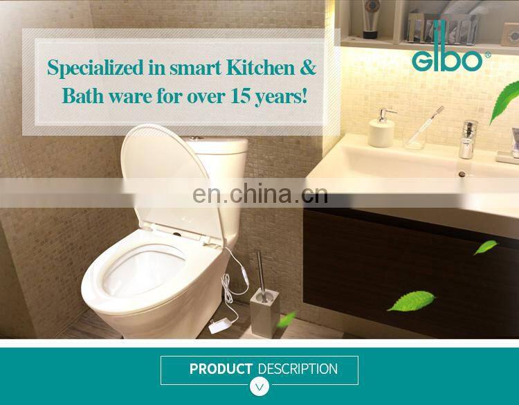 GIBO G1 Elongated Heated toilet seat power plug operated heated toilet seat