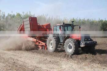 Walking type tractor mounted onion,potato, garlic mini harvester