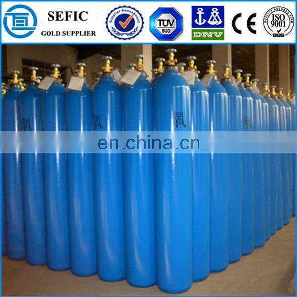 EN ISO9809-3 Seamless Steel Aluminum Alloy medical oxygen cylinder sizes