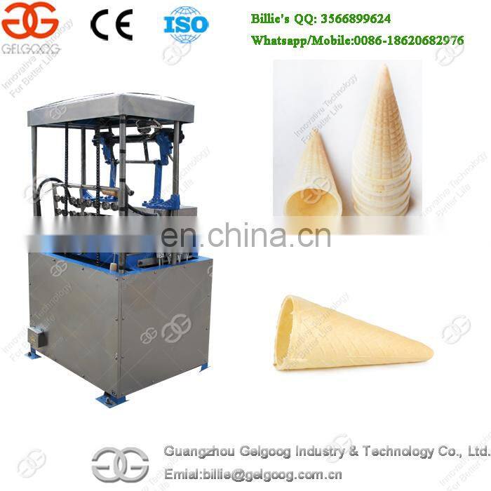 Factory supply cheap Semi-Automatic Pizza Cone Baking Machine Ice Cream Cone Maker Wafer Cone Making Machine