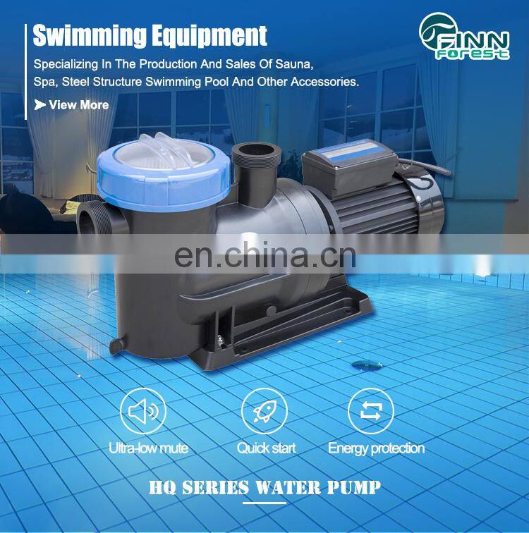 Plastic Swimming Pool Water Pump , Electric Pumps Pool Waves Water Pump