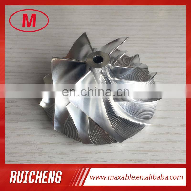 GTX3076 6+6 blades 58.00/78.13mm high performance turbo milling/aluminum 2618/billet compressor wheel for racing