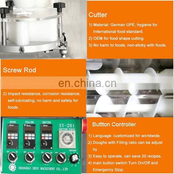 Spanish churro maker small filling making encrusting machine