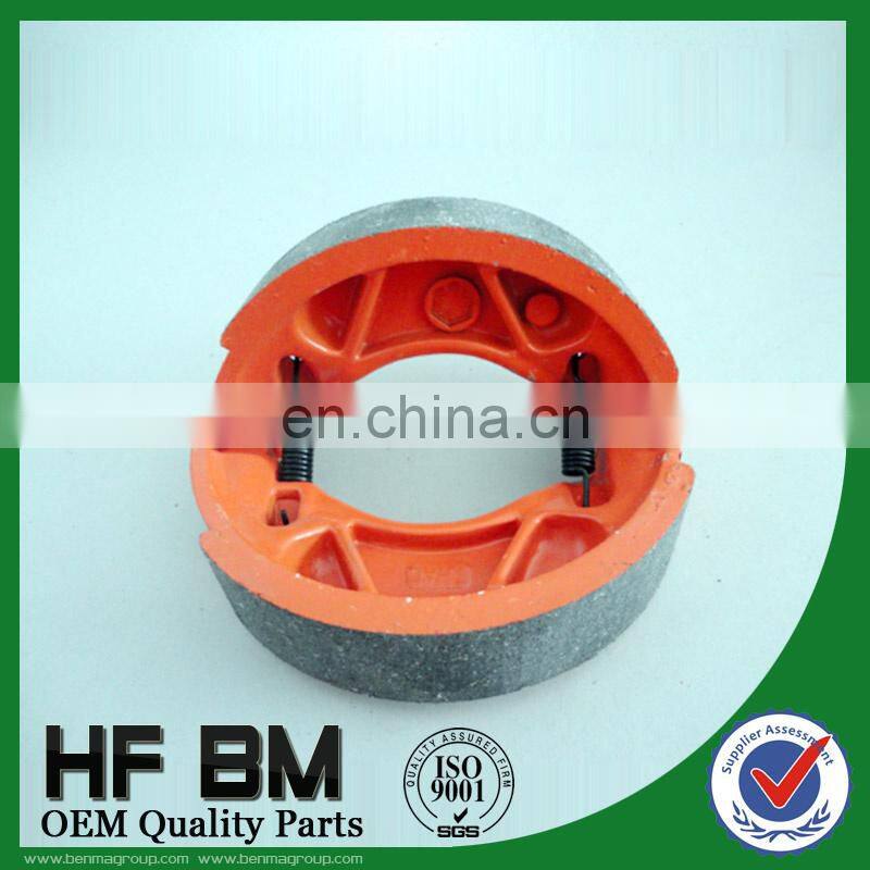 Brand brake shoe lining,MIO Motorcycle Brake Shoes,motorbike spare part brake shoe Wholesale