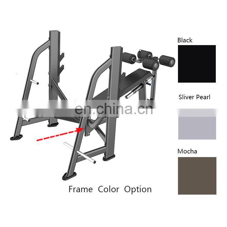 Dhz Fitness Equipment Hot Sale E7041 Gym Decline Bench For Sale
