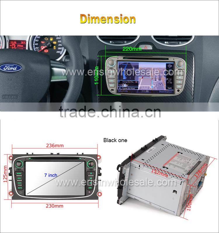 Erisin ES2608F 7" All-in-One Design for C/S-MAX Android 4.4.4 Car DVD
