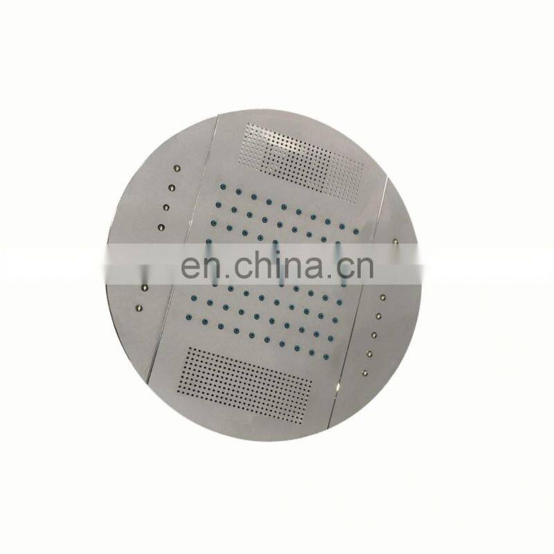 250MM Round LED Shower Room Chrome microphone anus cleaning shower head