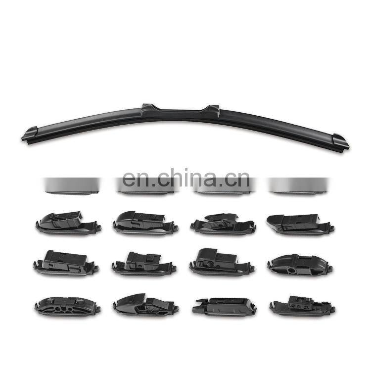 Multi functional windscreen wiper blades car natural rubber auto part rain window universal windshield wipers