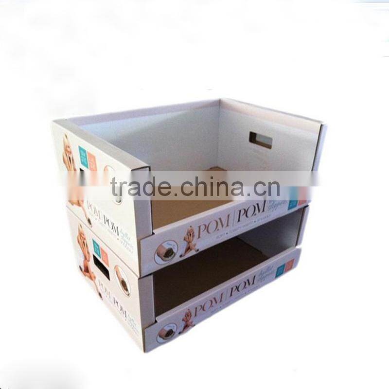 Retail Promotional OEM design Carton Paper Box Display Counters