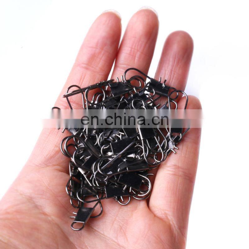 50pcs/bag Metal pin Lure fishing Buckle Tackle Accessories B Type Fishing pin