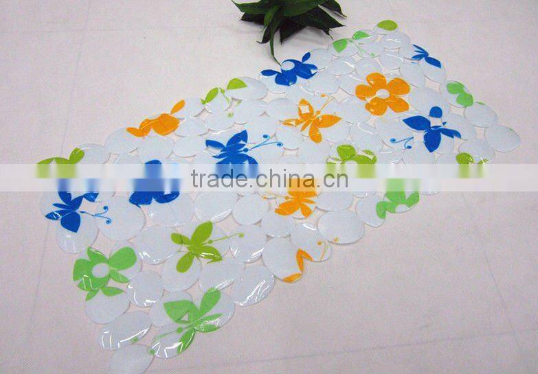 PVC printed bath mat (JK-6670)
