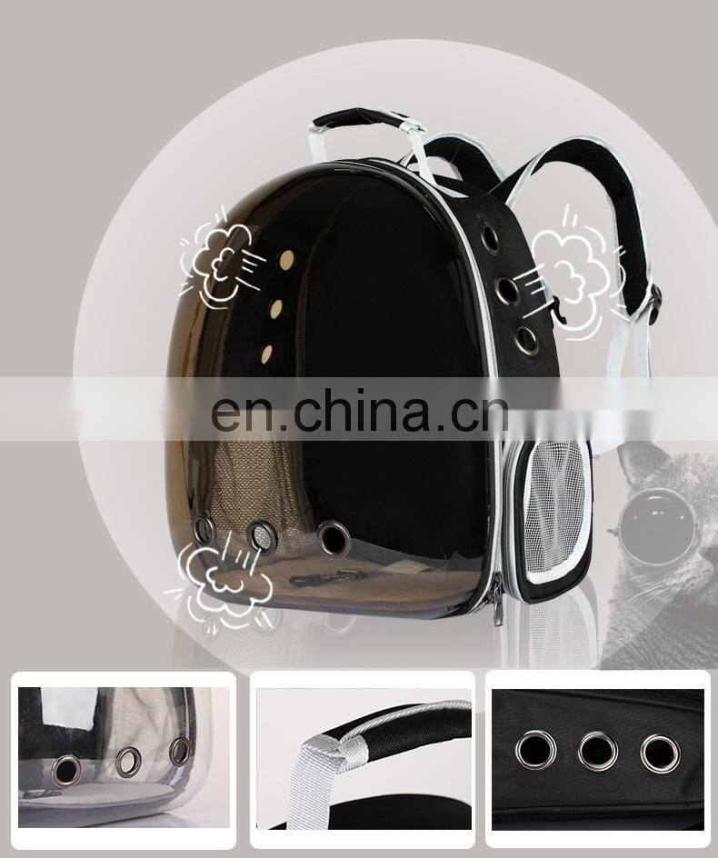 Wholesale customized portable breathable washable cute cartoon pet bag carrier backpack for small pet