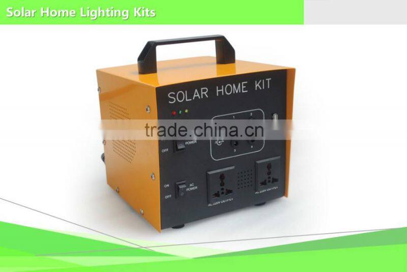 USB Function Bright solar poly crystalline silicon long life home solar kit
