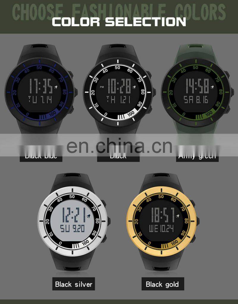 SANDA 9001 Men Watch Luxury Large Dial Digital Watches Electronic Wristwatches digital watches sanda