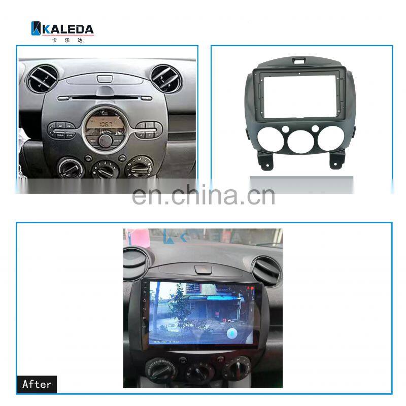 KALEDA Frame Hight Quality Car Radio Cable Harness canbus Stereo Panel Installation Trim Kit Frame